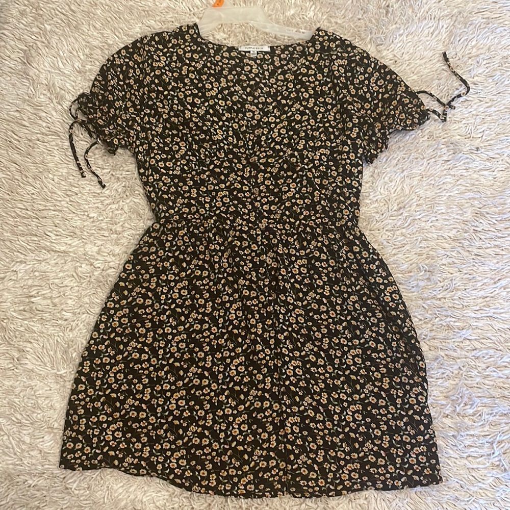 Floral Button Down Sundress